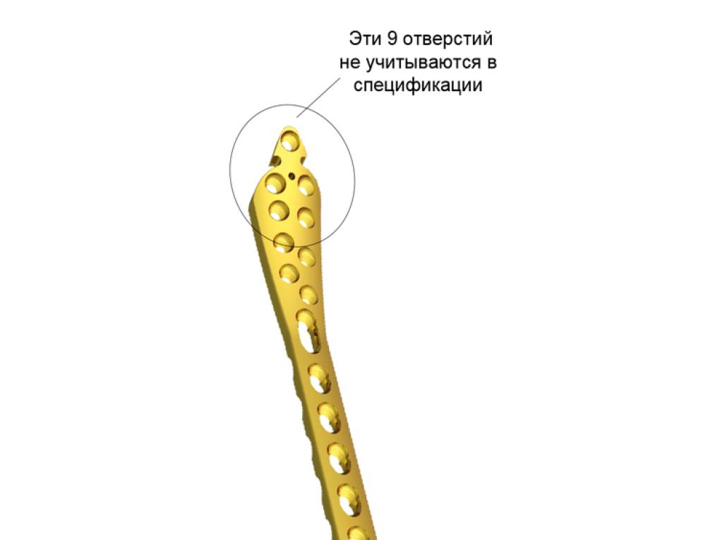 3.5мм Блокированная дистальная медиальная ...,