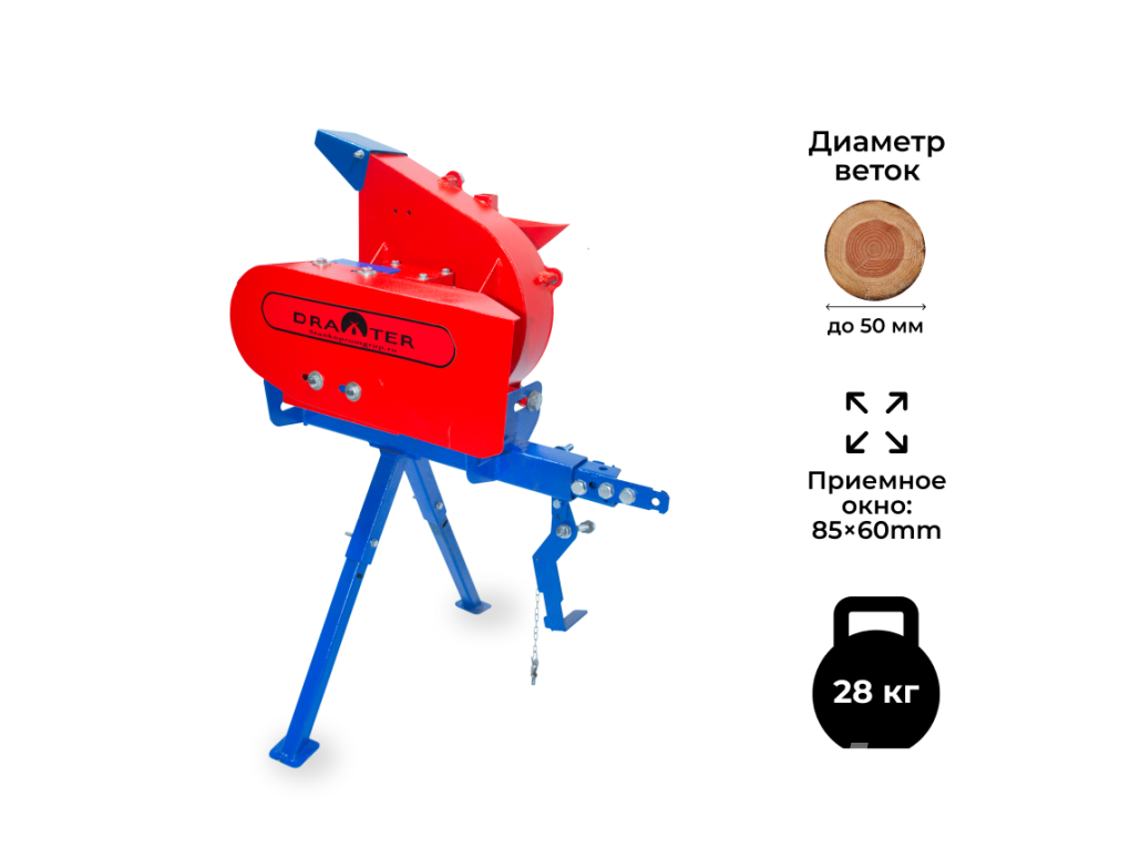 Приставка к мотоблоку DRAXTER ПМУ-250 ...,