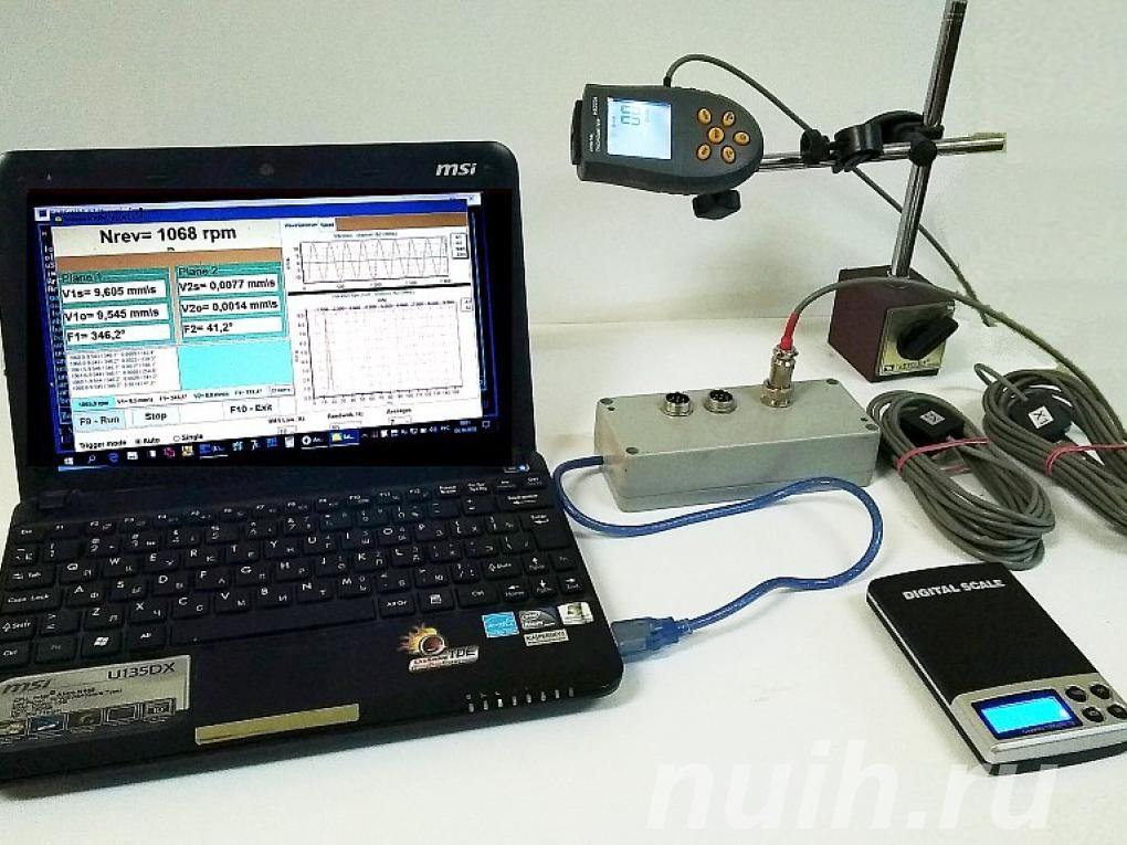 Малогабаритный виброметр-балансировщик ...,