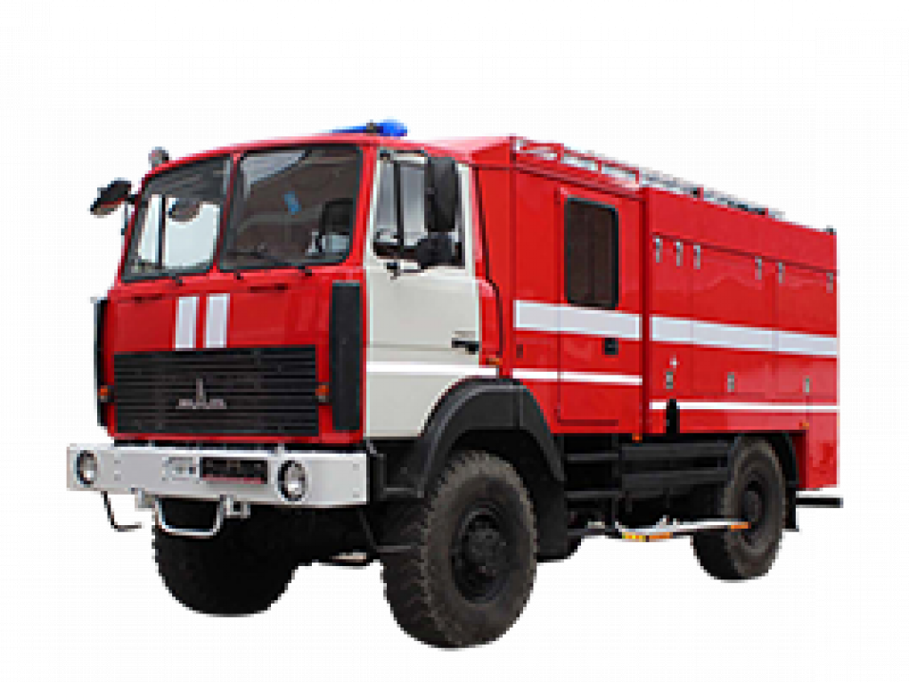 Автоцистерна пожарная АЦ 4,0 5,0 МАЗ-5434Х3,