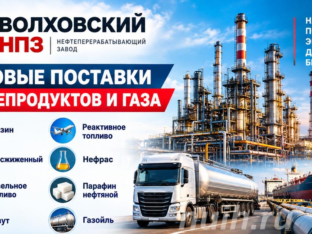 Волховский НПЗ - нефтеперерабатывающий завод,