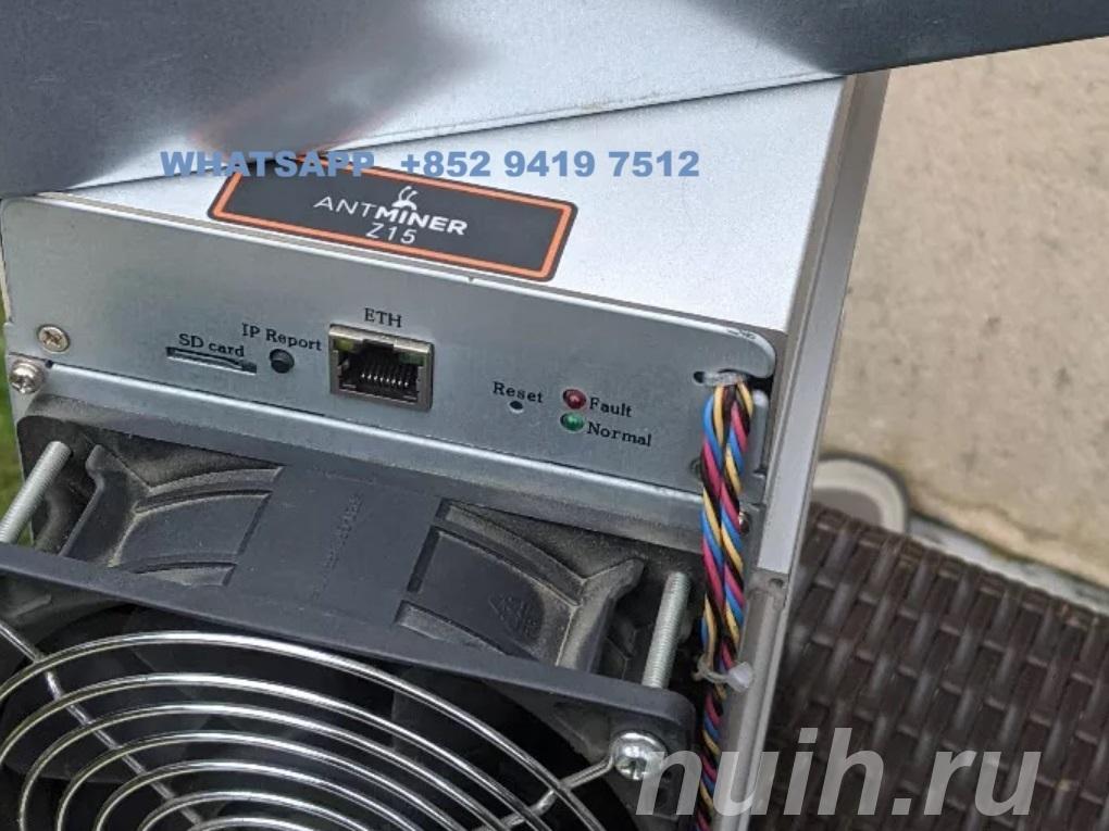 Bitmain Zcash miner Z15 Pro Stock 2,000USDT,