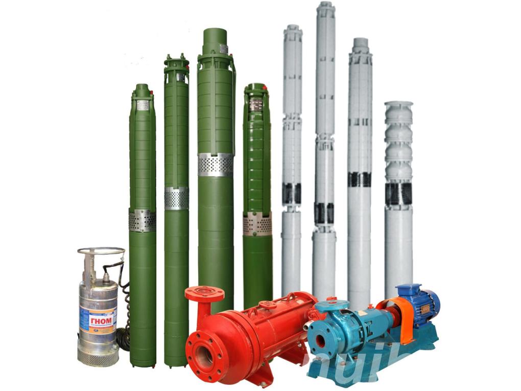 Насосы ЭЦВ, К, ВК, Д, Х, АХП, А13В, Ш ПДГ, НД, СМ, СД,