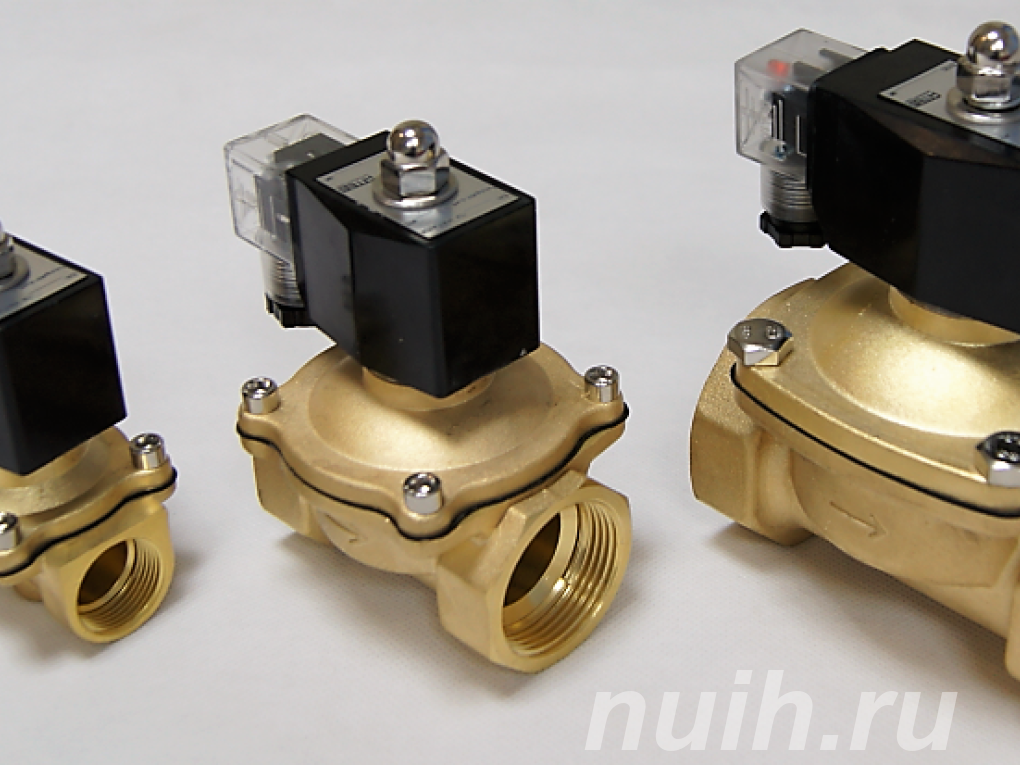 Клапаны и вентили с электромагнитным приводом,