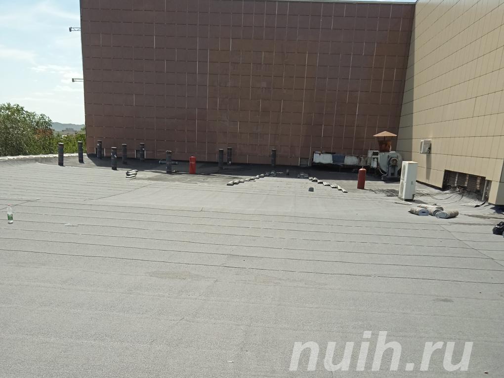 Кровельные работы монтаж наплавляемой кровли,