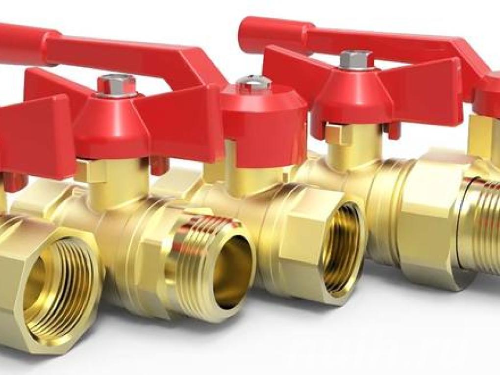 Запорные устройства указателя уровня,