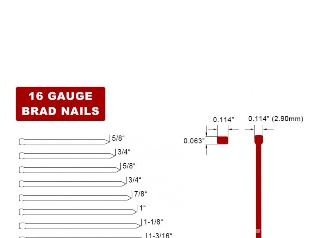 Штифт T45 оцинкованный для пневмоинструмента,