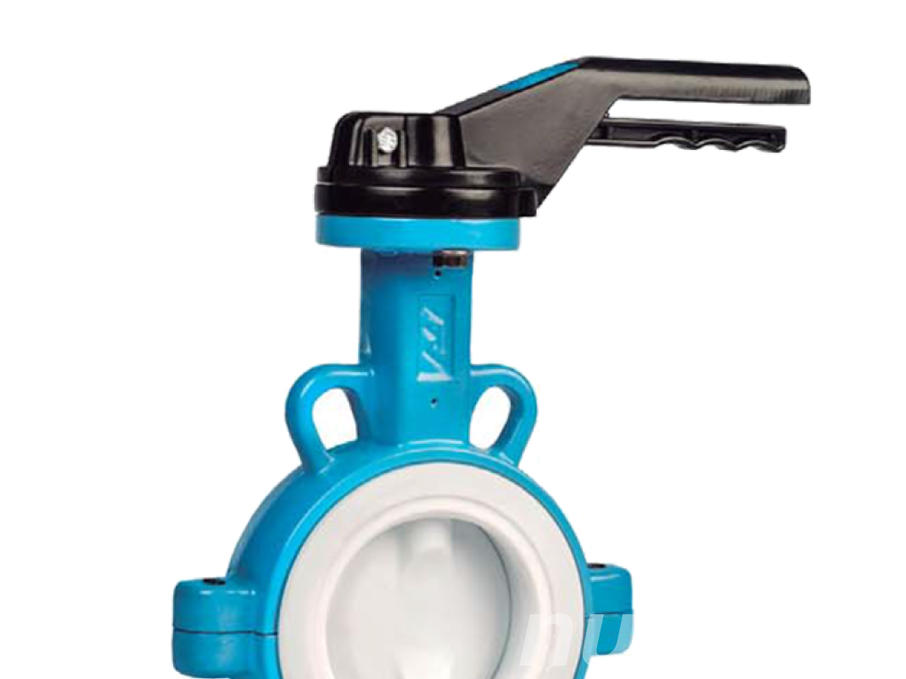 Дисковые затворы с уплотнением PTFE,