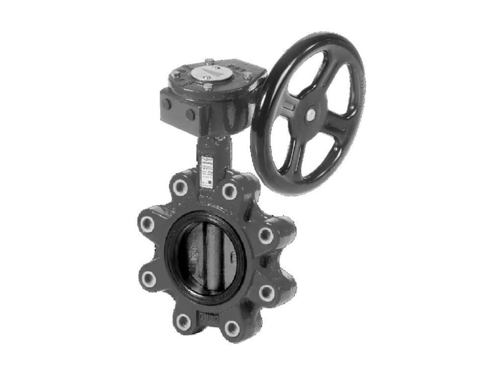 Дисковые затворы с ручным приводом,