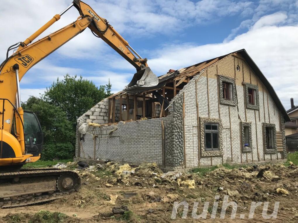 Демонтаж домов, зданий, сооружений. Вывоз ...,