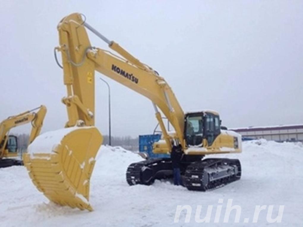 Гусеничный экскаватор Komatsu PC400.,