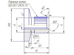 Гайка врезная ГОСТ 16561-76